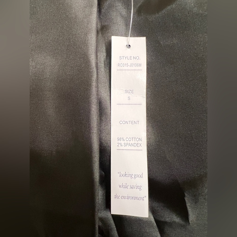 Black and Tan Patterned Jacket NWT - image 5